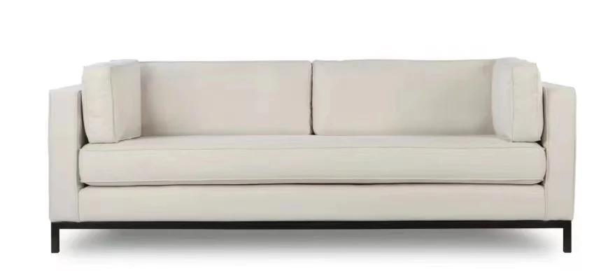 lifestyle living Room Furniture leather sofa with stainless steel legs sofa bed  china furniture living room fabric sofa