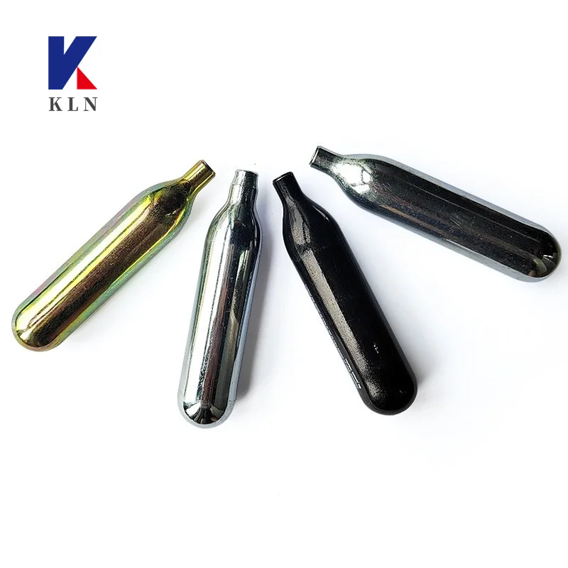 12 грамм CO2 заправки картриджей Bbgun Bombolette Co2 12gr очистка Газовая сталь 60-80 раз 84*18 6 мм 10000 шт. DL