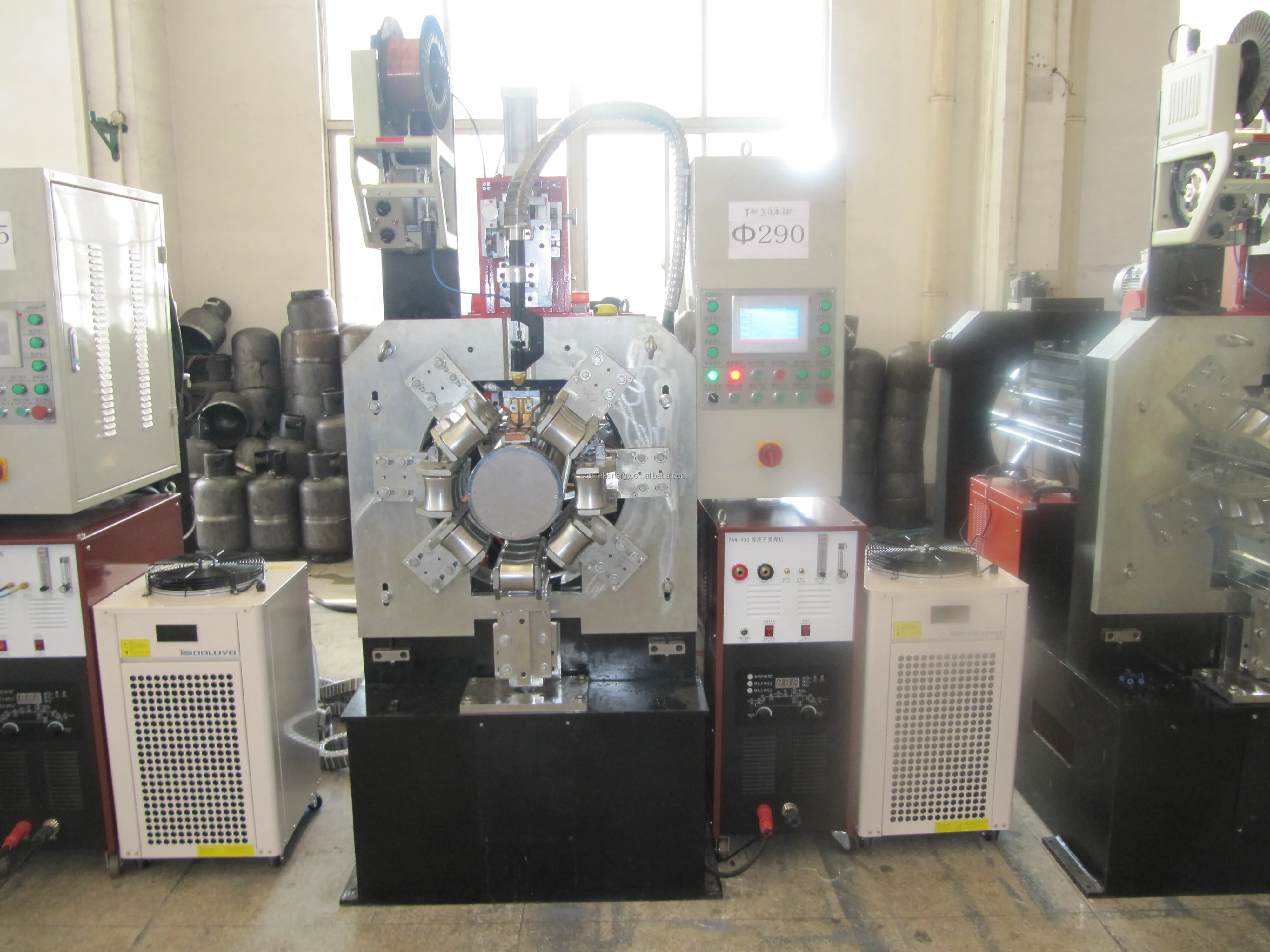 Electric Water Heater Straight Seam Welding Machine