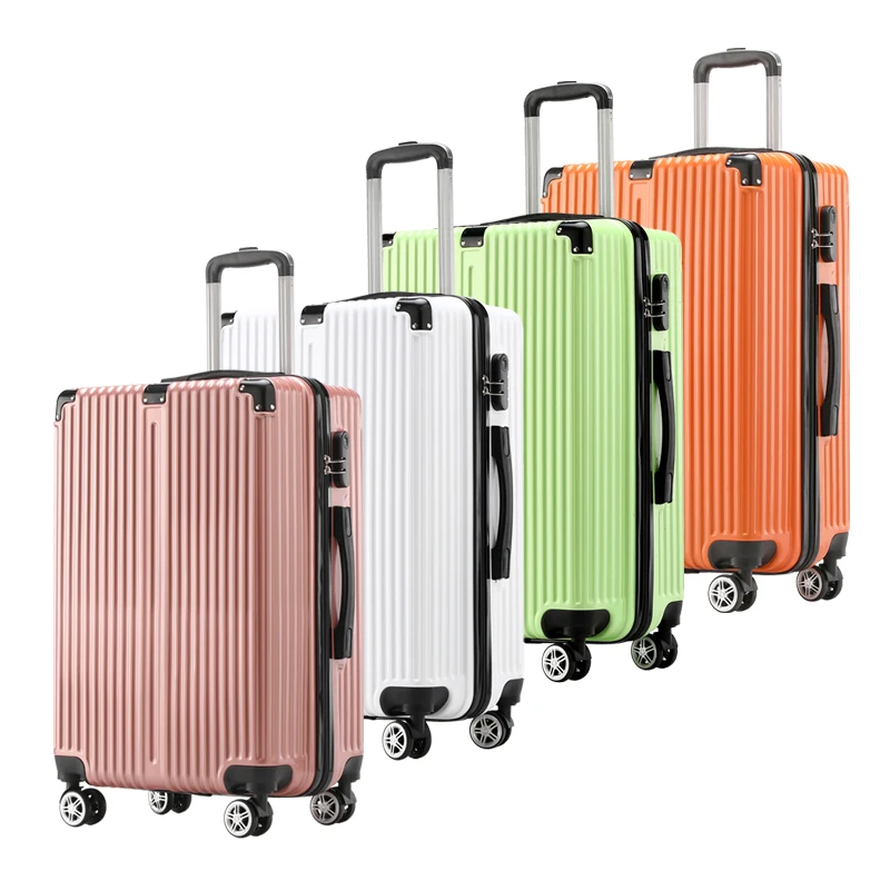 A LAMBDA OEM ODM Custom 4pcs 3 Pcs Set Wheels Decent Trolley Bags Luggage Manufacturer Unique Travel Luggage Sets Unisex Spinner