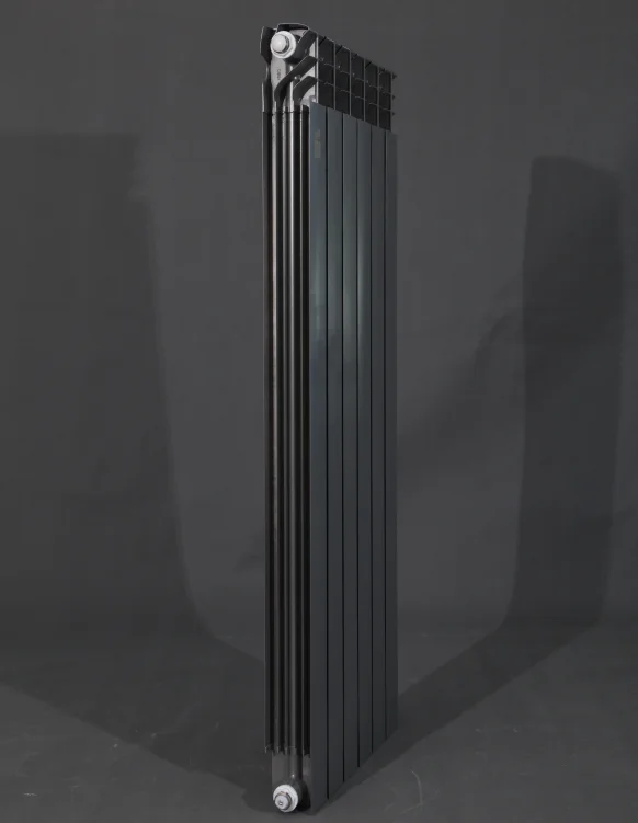 High Quality black coated die casting steel aluminum radiator 1600 mm for central Heating Hydronic Radiators