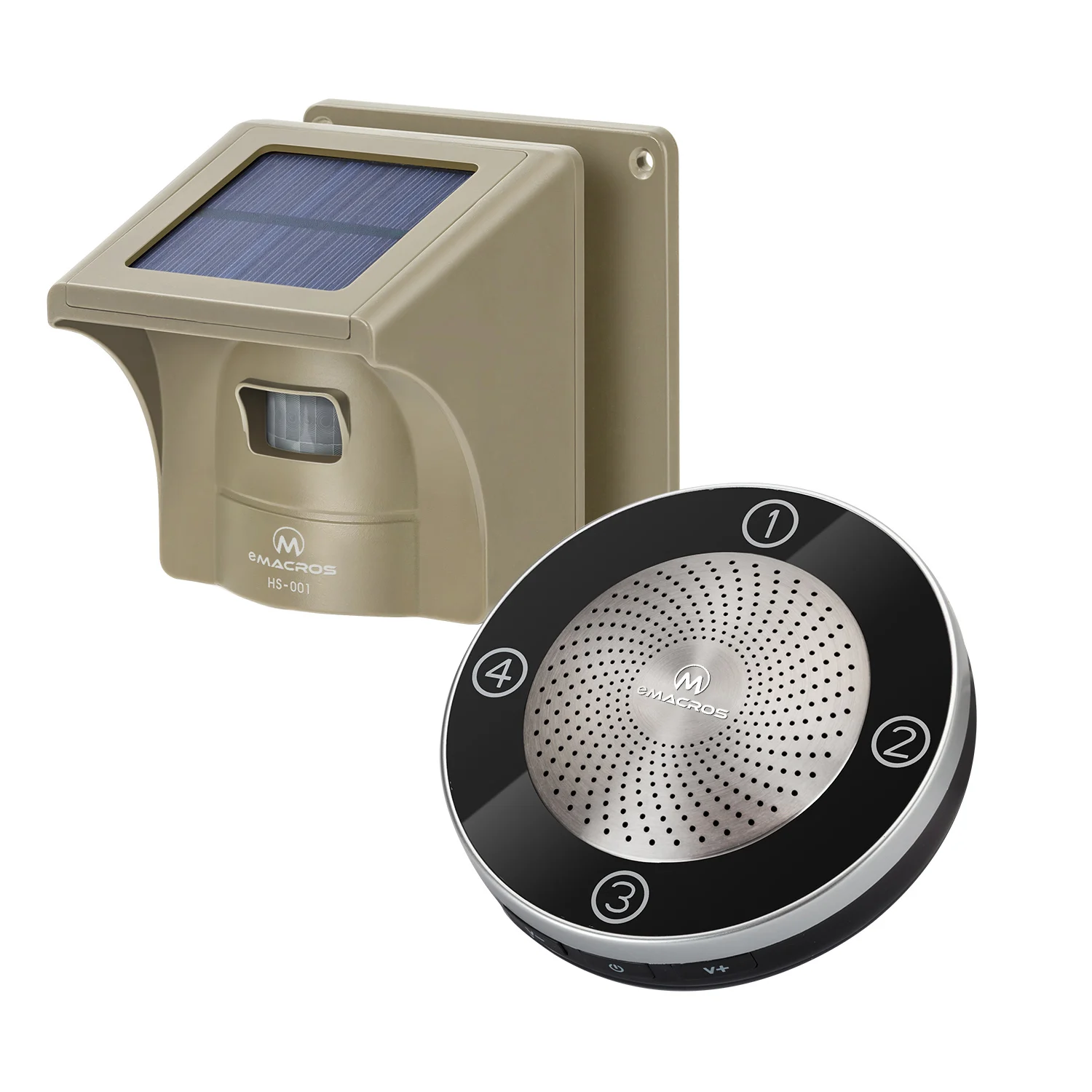 Amazon Best Seller 2021 Wireless Solar Alarm System Driveway Motion Sensors Outdoor