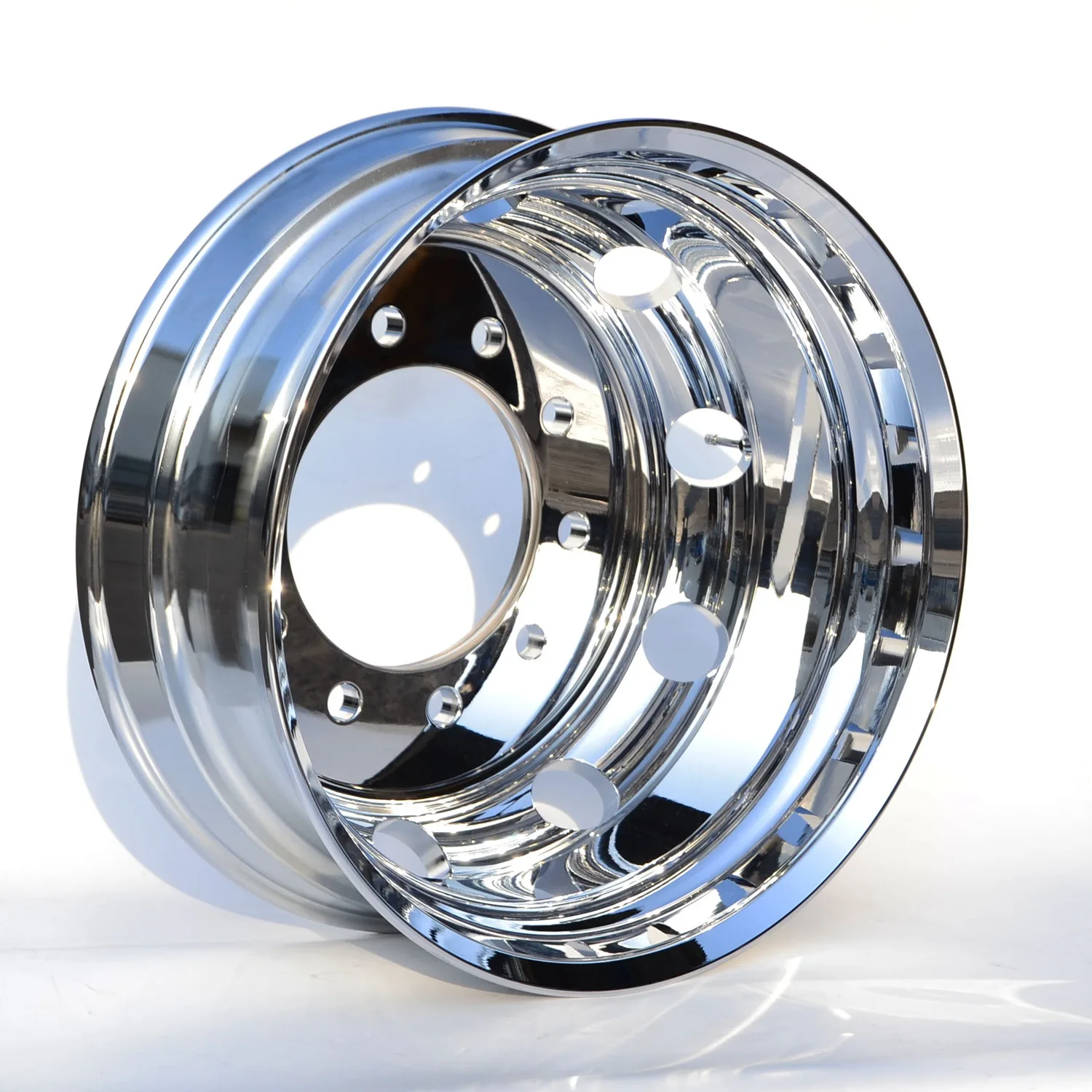 
forged aluminum wheel rims 19.5*6.75 polished wheels 