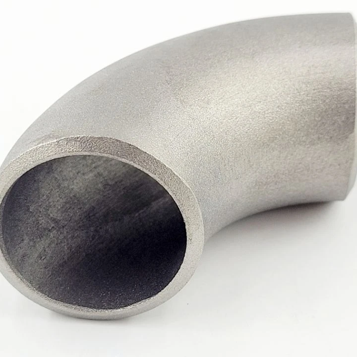 Заводская поставка высокое качество Gr1 Gr2 титановый коленчатый соединитель трубы обработанные