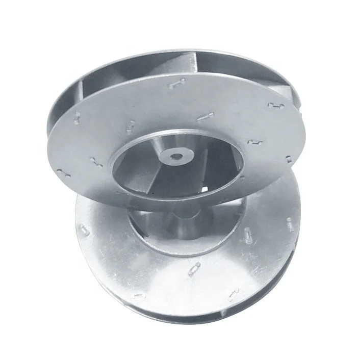 Wholesale Custom Aluminum Steel Pump Parts Vacuum Cleaner Impeller