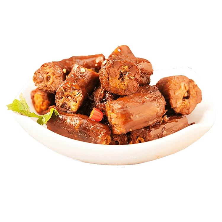 Пряная утка в форме шеи * 118 грамм от китайского производителя Xiao Hu-Duck, местное блюдо для отдыха