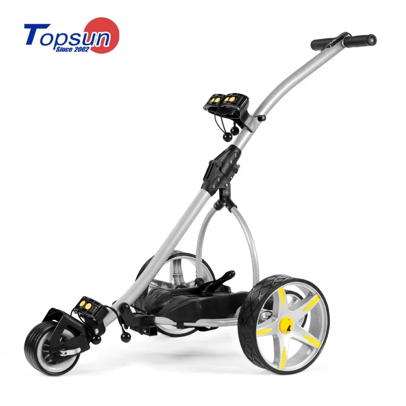 electric golf scooter Foldable remote control golf trolley with lithium battery 3 WHEEL cheap electric golf cart