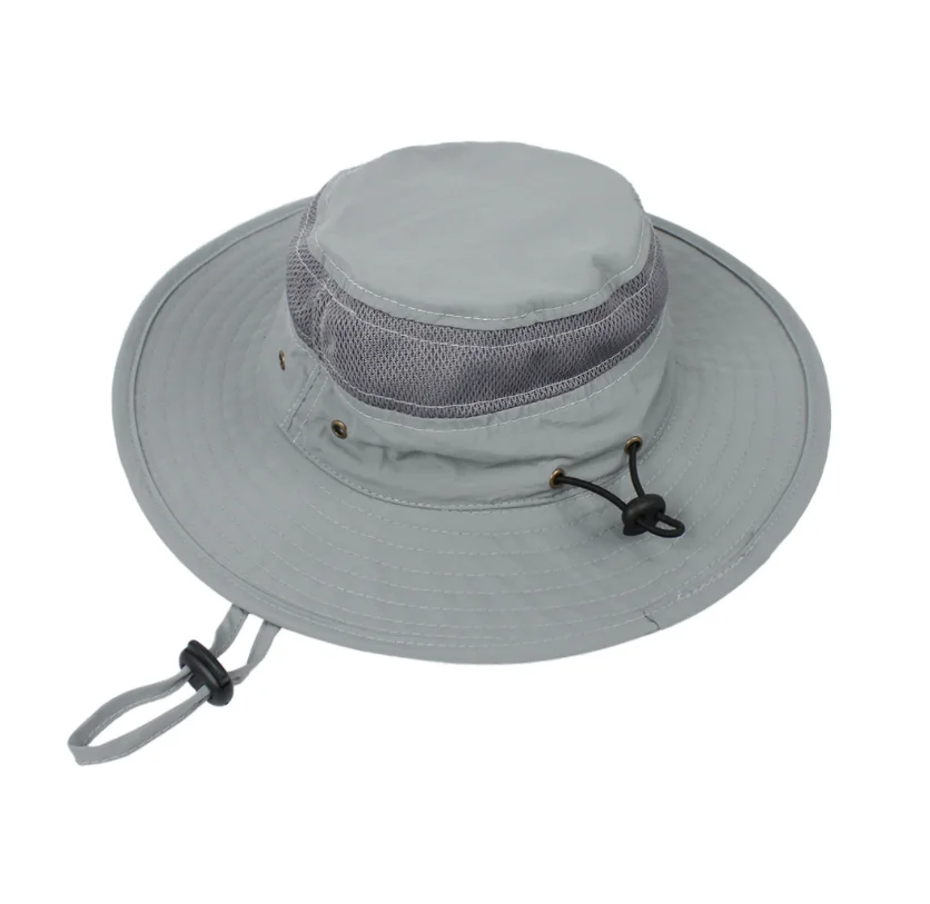 Amazon Hot Sale UPF50+ Wide Brim Mesh Kids Sun Hat Toddler Baby UV Protection Hats