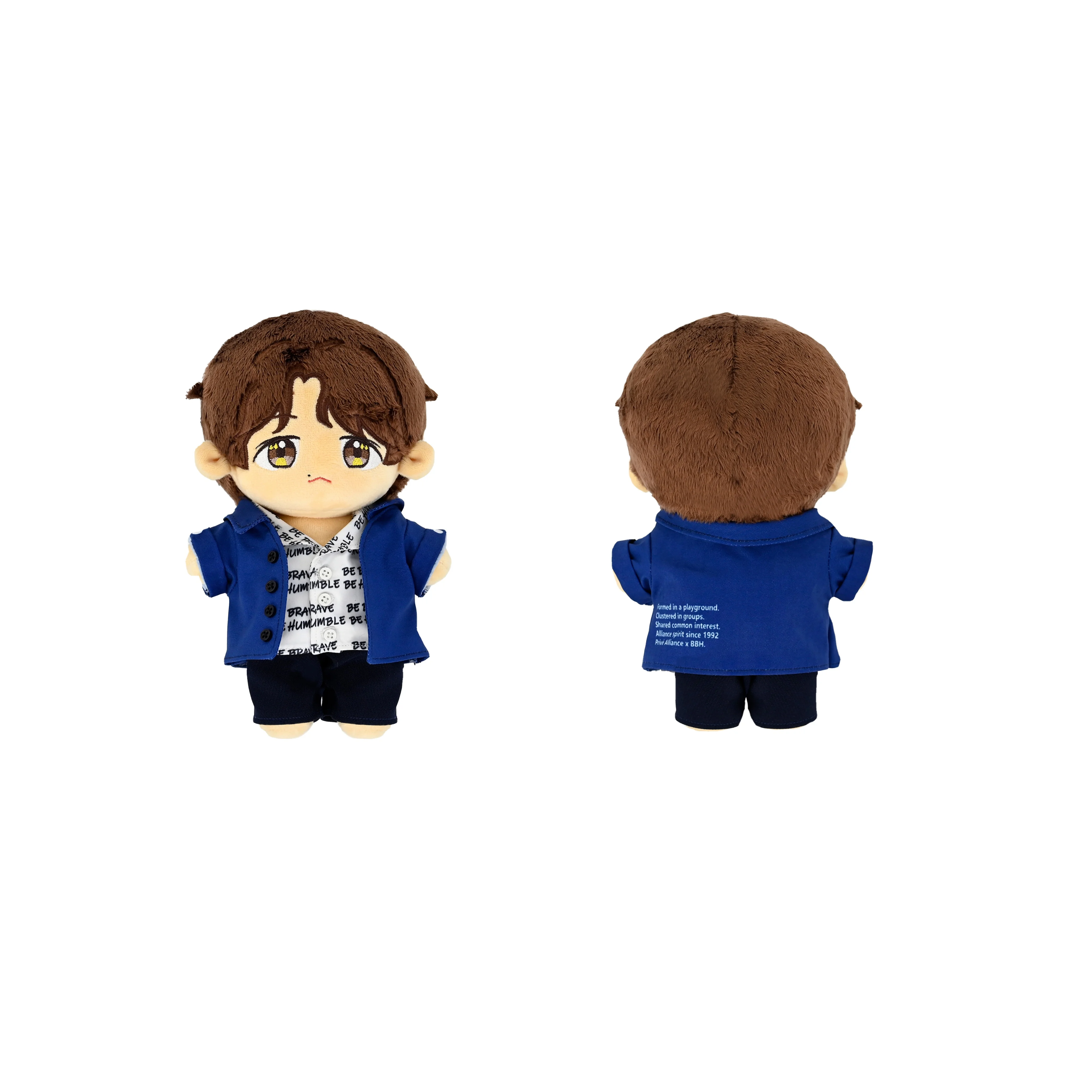 Manufacture Custom Original Lovely Adorable Soft Plush Dolls Anime Kpop Star Stuffed Dolls Good Gifts for Friends