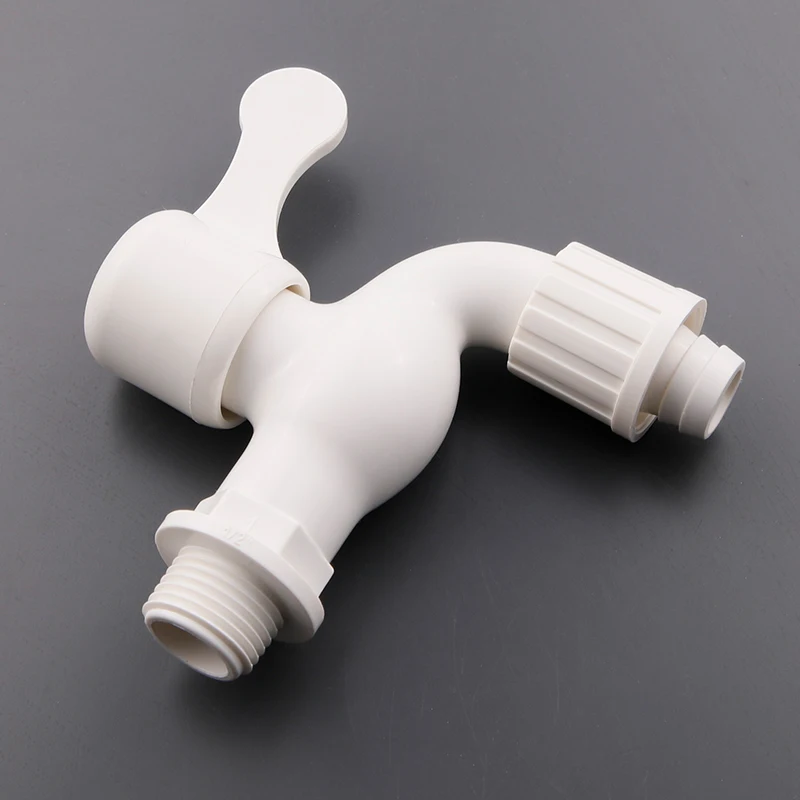 Factory single handle wall mounted plastic kitchen water taps faucet garden tap