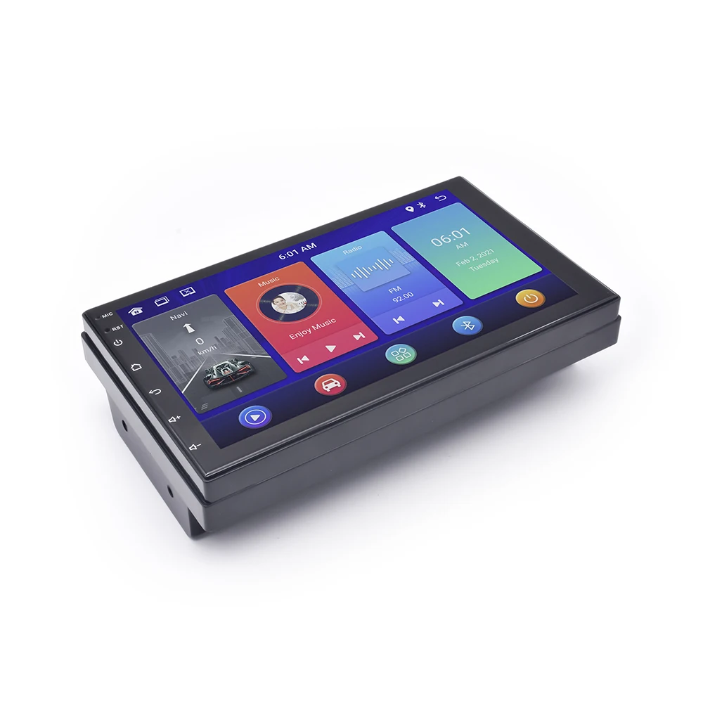 Auto Electronics Car Radio 7 Inch Carplay Android Screen Double Camera Support USB Port GPS BT Function Car Video