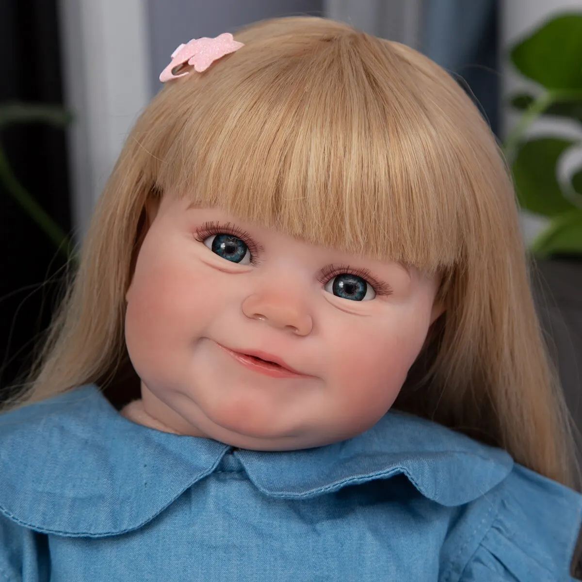 High Quality 3D Painted Maddie Reborn Toddler Dolls 60 CM Soft Silicone Realistic Reborn Toys Doll For Kids Birthday Gift