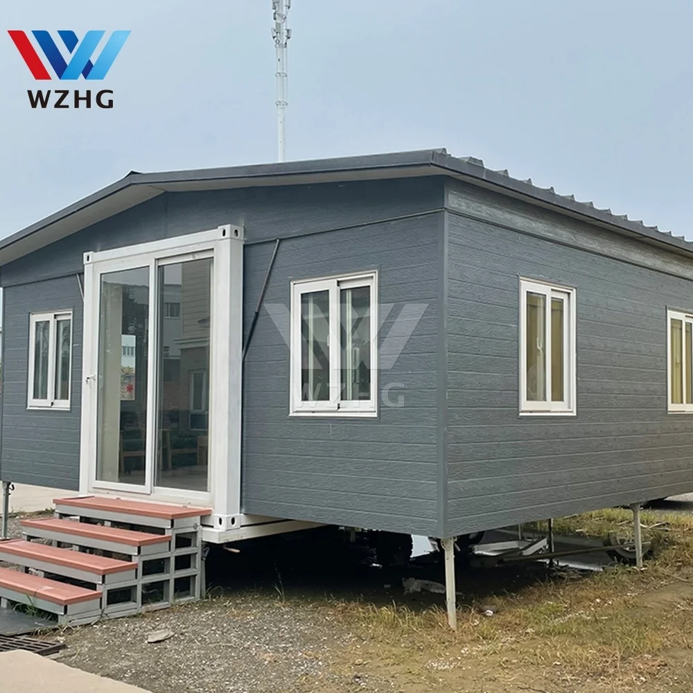 Weizhengheng supplier foldable prefab tiny expandable container house for family