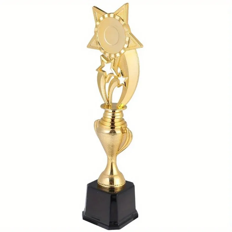 Promotion Plastic Stars Competition Sports Game  School Rewarding Supply Winner Award Trophy