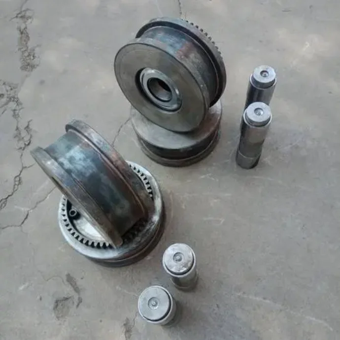 Crane traveling wheel gear ring