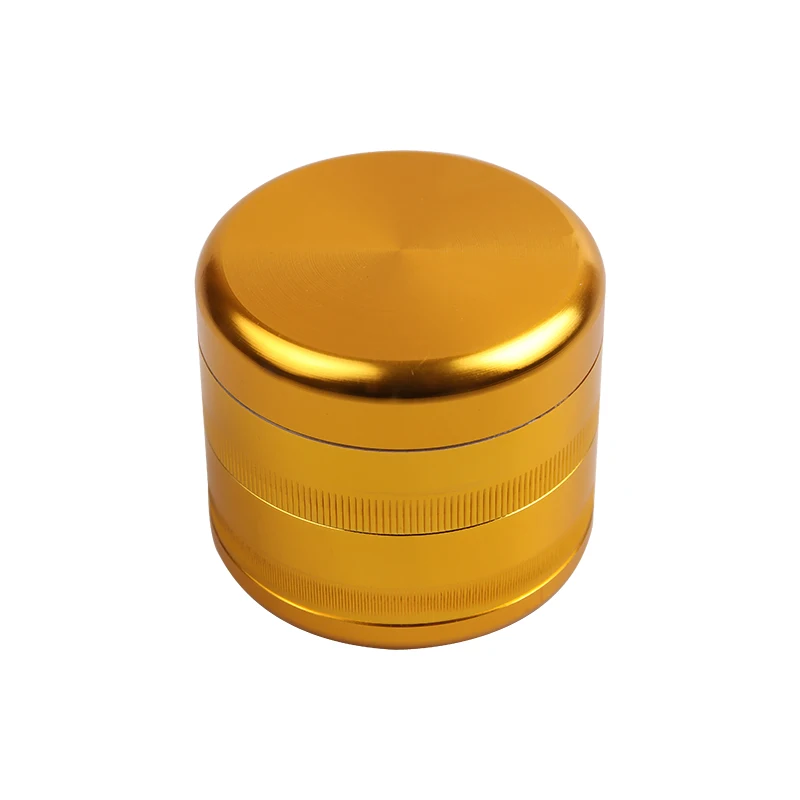 Smoking Accessories Wholesale 60MM 4 Layers Aluminum Alloy Tobacco Grinder Custom Logo