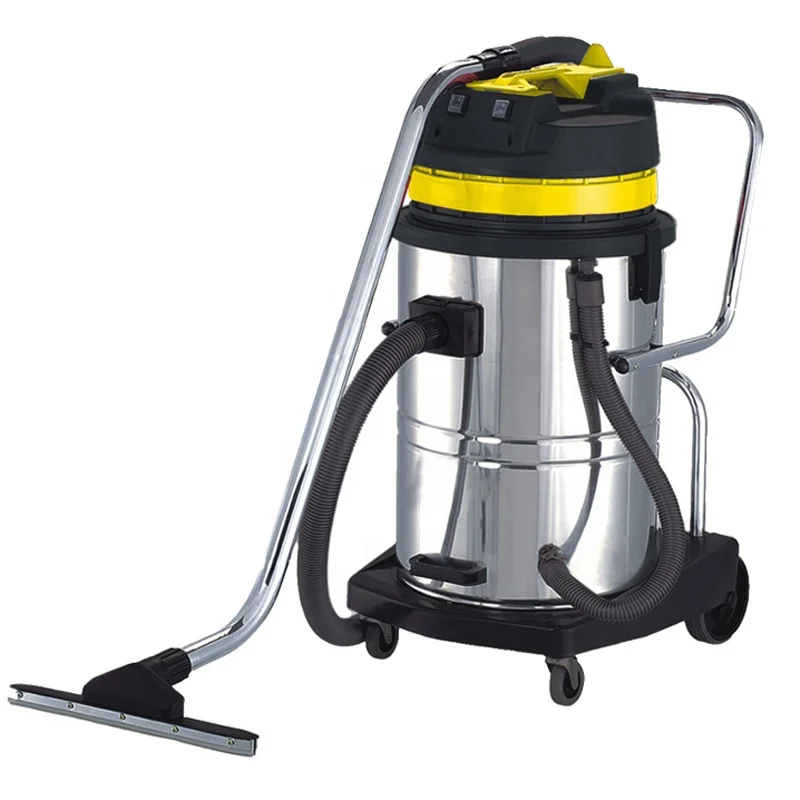 Most Popular Special Discount 3000W Industrial Commercial Household Hotel Double Motor Stainless Steel Vacuum Cleaner for Sale