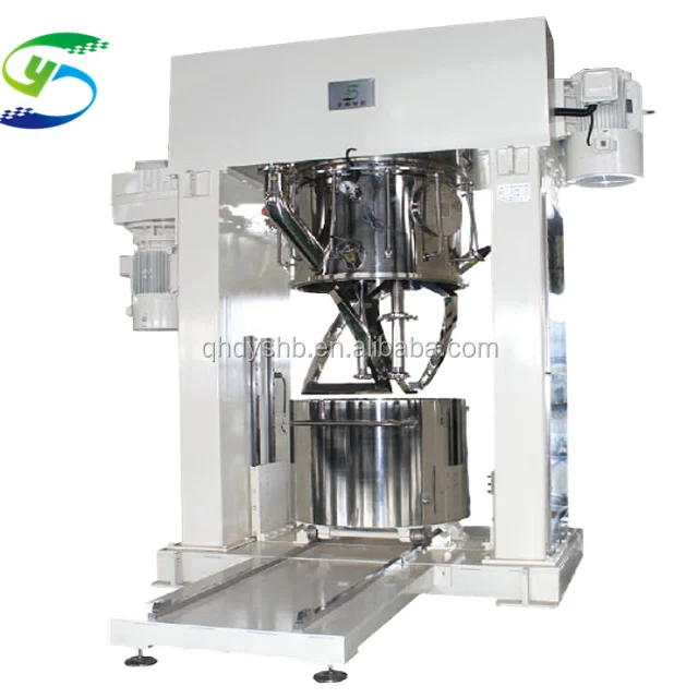 Large 200l Double Planetary Vacuum Mixer Mixing Machine For Lithium Battery Slurry