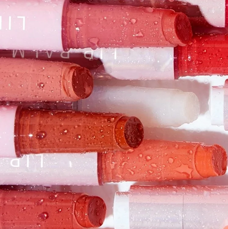 Private Label Logo Custom Organic Natural Vegan Lightening Moisturizer Tinted Lip Balm