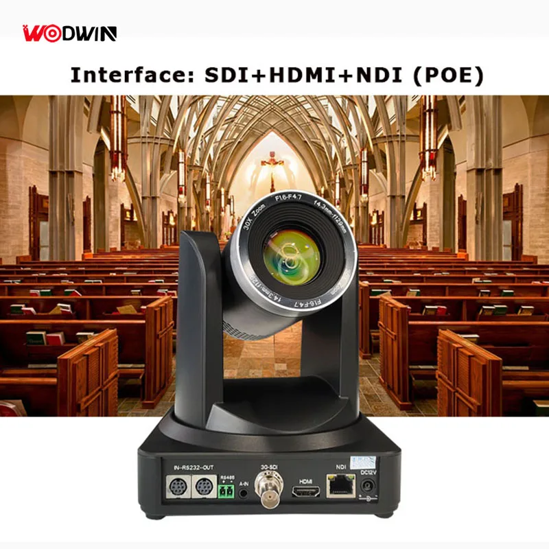 Hot 20X 30X Zoom Video Conference System Solution Equipment PTZ 1080p 4K Video Conference Camera for Live Streaming Telemedicine