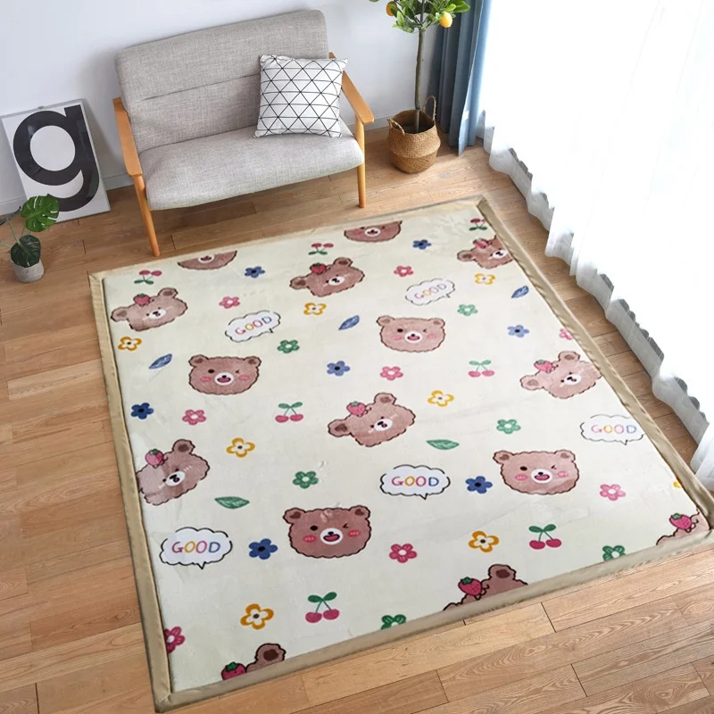 Alfombra Area Rug Thickness Tatami Carpet Kids Play Mat Memory Foam Japanese Tatami Elastic Carpet Living Room