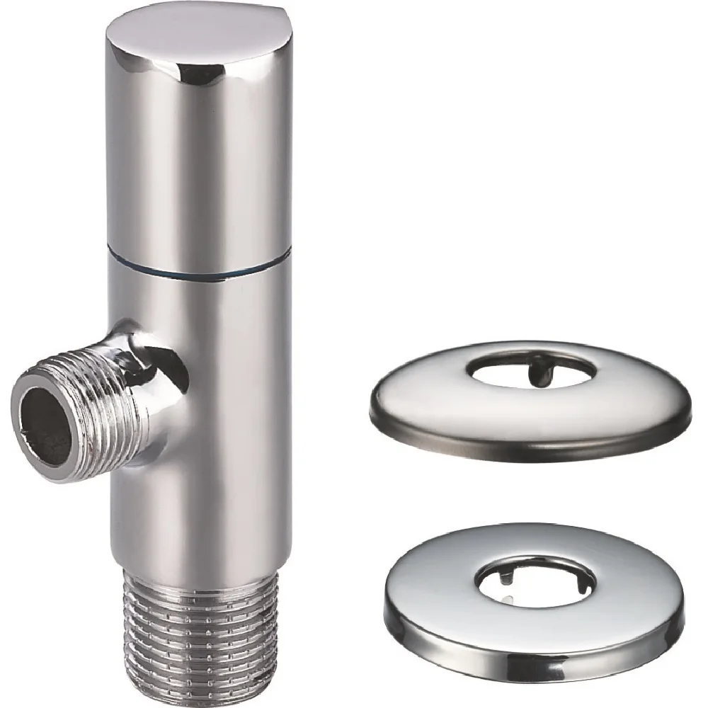 Hot Sell Brass Triangle Valve for Toilet Faucet Bathroom Accessories angle Valve