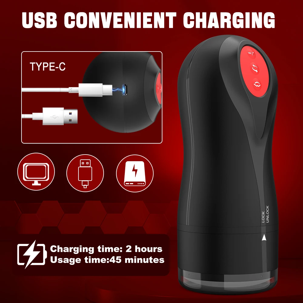 Veni Venus Male Masturbator 3D Realistic TPE Adult Sex Toy with 3 Swirling 5 Sucking 10 Vibration Pocket Pussies for Men GM-506