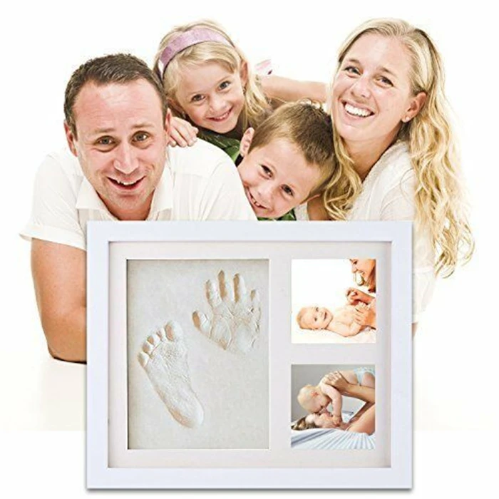 newborn baby footprint making kit and footprint plaster footprint babi souvenirs frame and babi print clay
