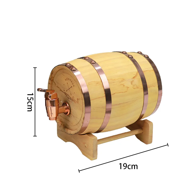 Engraved Aging 80ml wine Barrel Tequila Whiskey Barrel Wine wooden wine barrels
