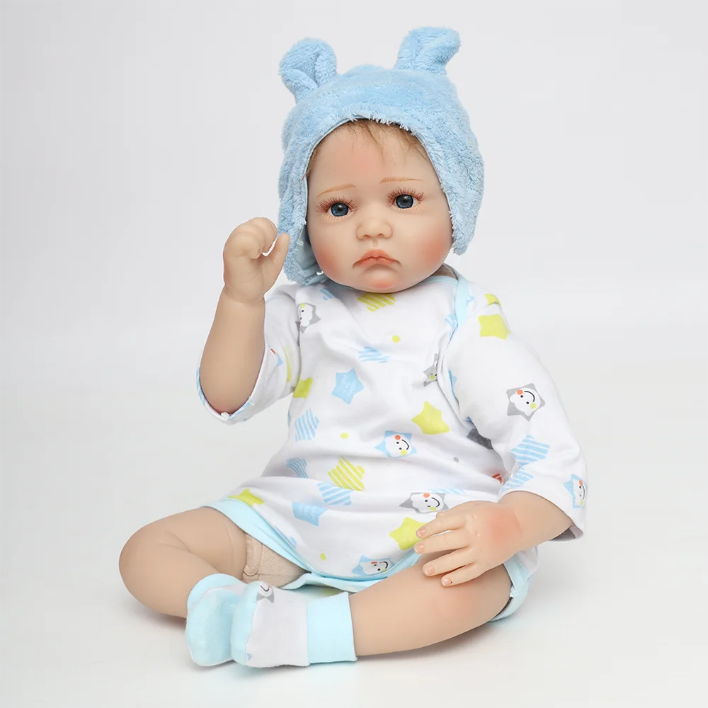 URCHOICE Waterproof Realistic Artificial Vinyl Silicone Reborn Baby Doll Kits For Cheap Price Lifelike bebe Customize