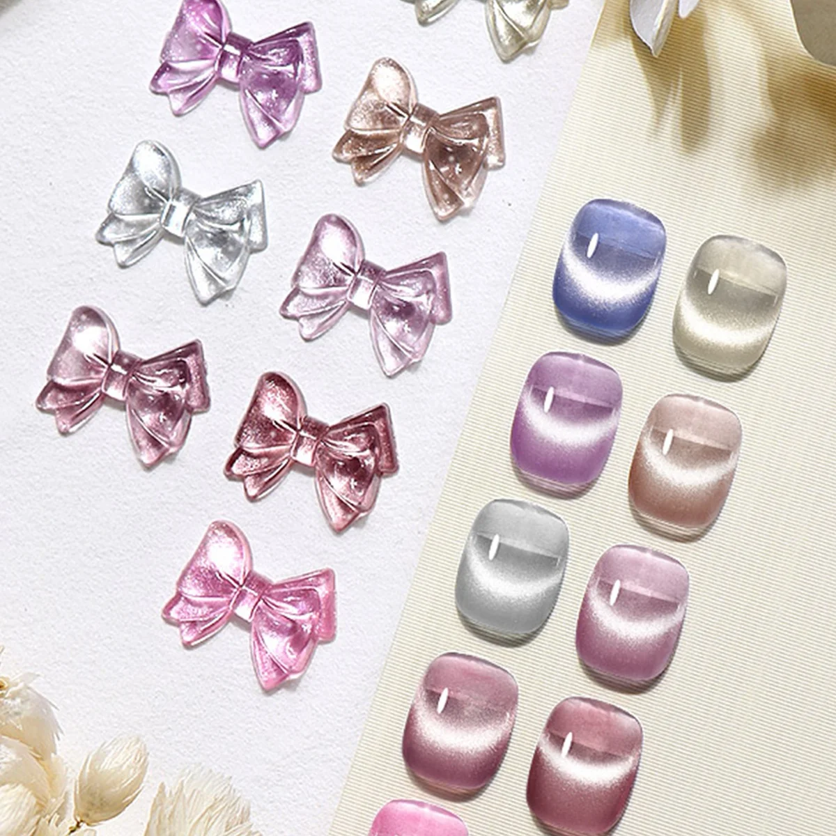 Gel nail polish manufacturer supply light color rainbow cat eye nail gel polish kit for salon wholesale