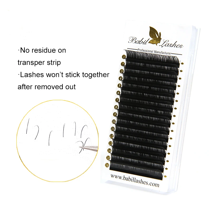 Babillashes Good Quality Top Quality Products Korean Mink Soft Volume Eyelash Extension