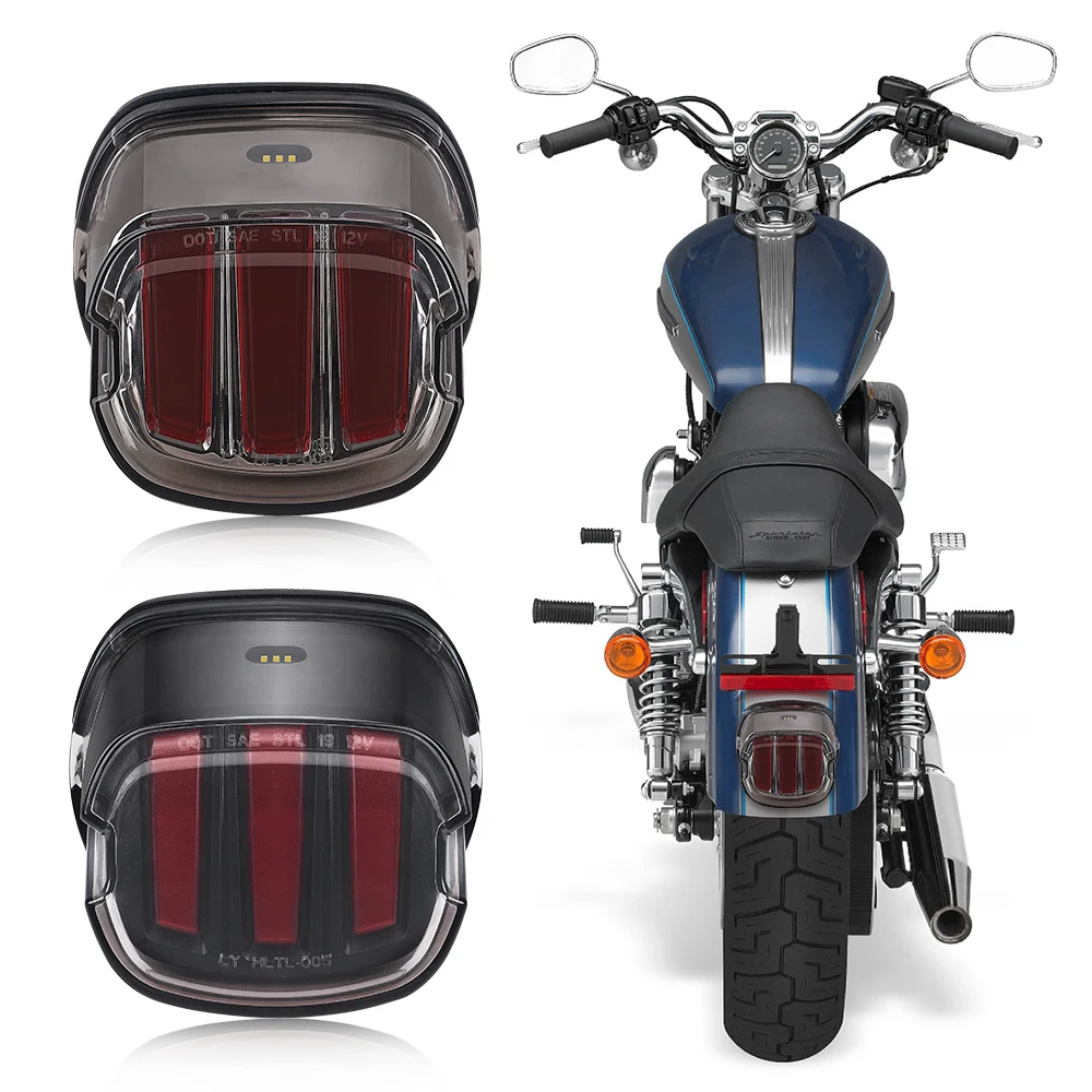 Newest Upgraded OEM Motorcycle Tail Light Eagle Claw Design Led Is Rear For Harley