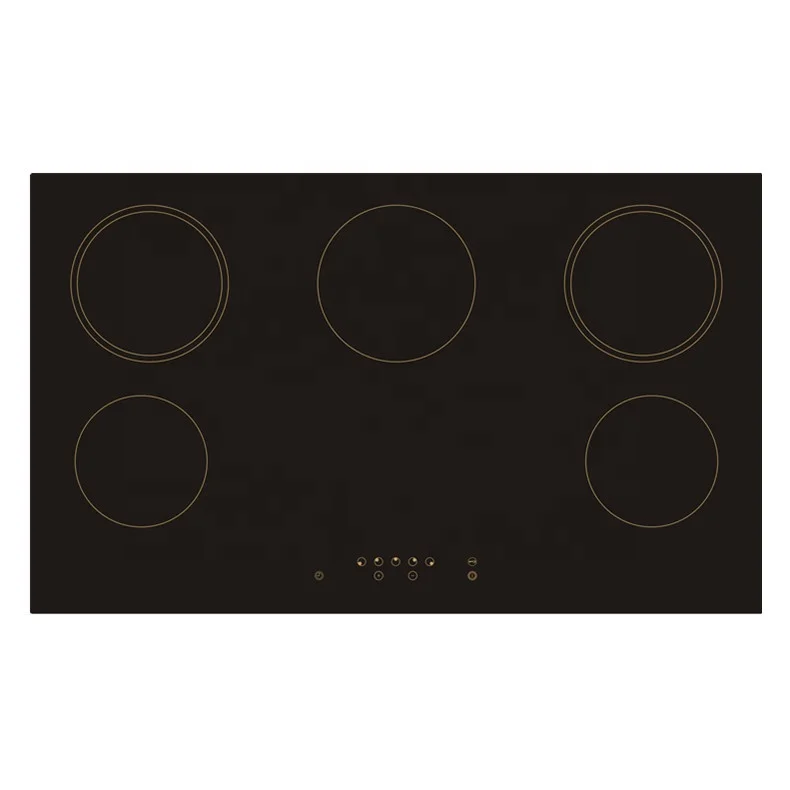 VBGK commercial use kitchen appliance  hot pot stove black crystal glass induction cooker