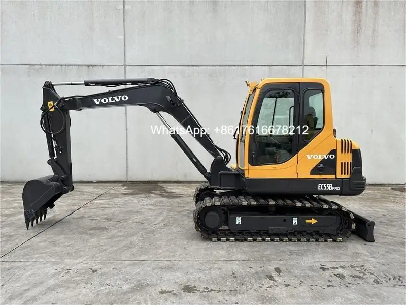 Good Condition Volvo EC55 EC55B Excavator Quality Guaranteed Used Volvo EC55B excavator For Sale