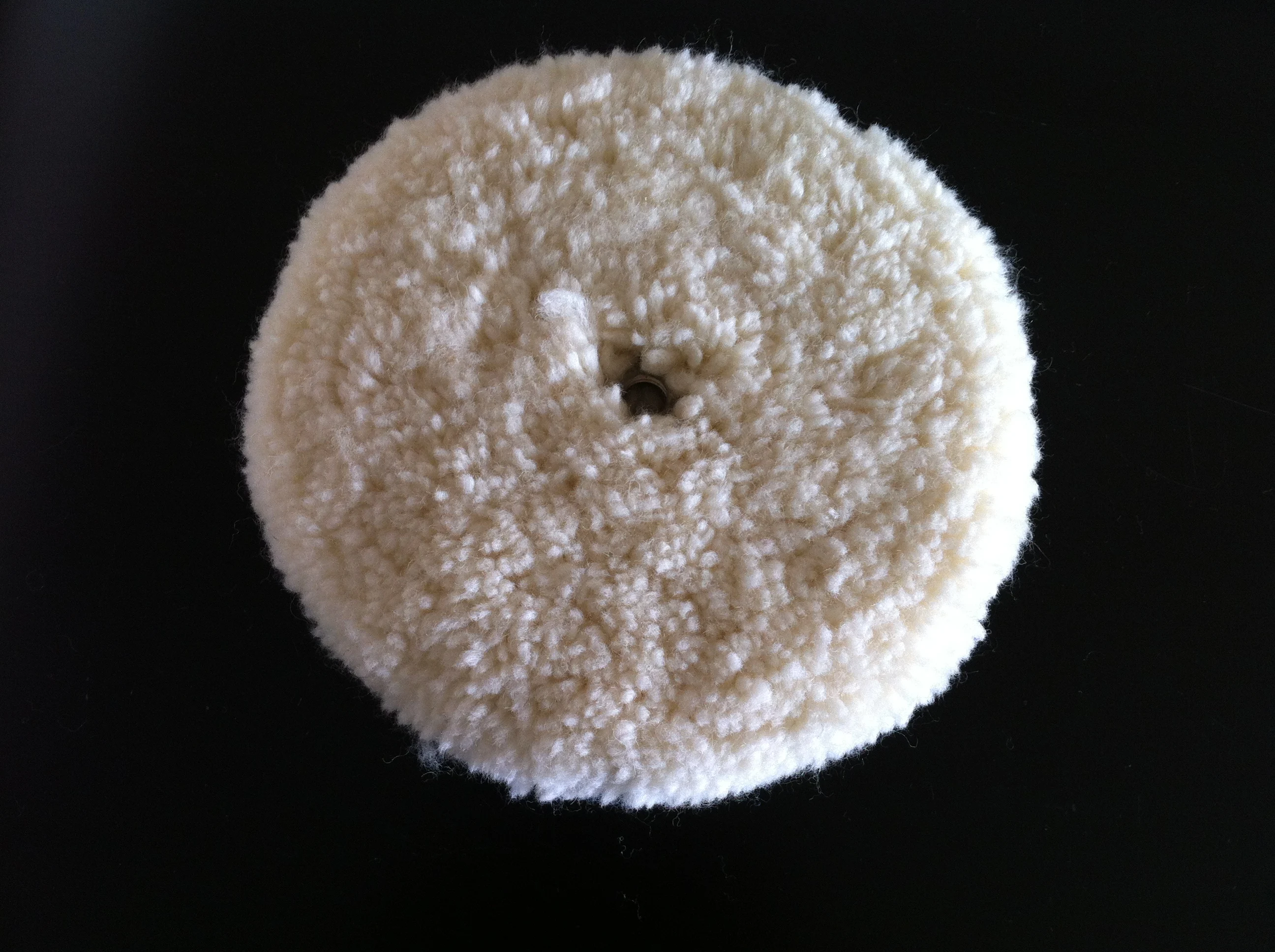 100% Concave natural  woolen polishing pad 6' inch