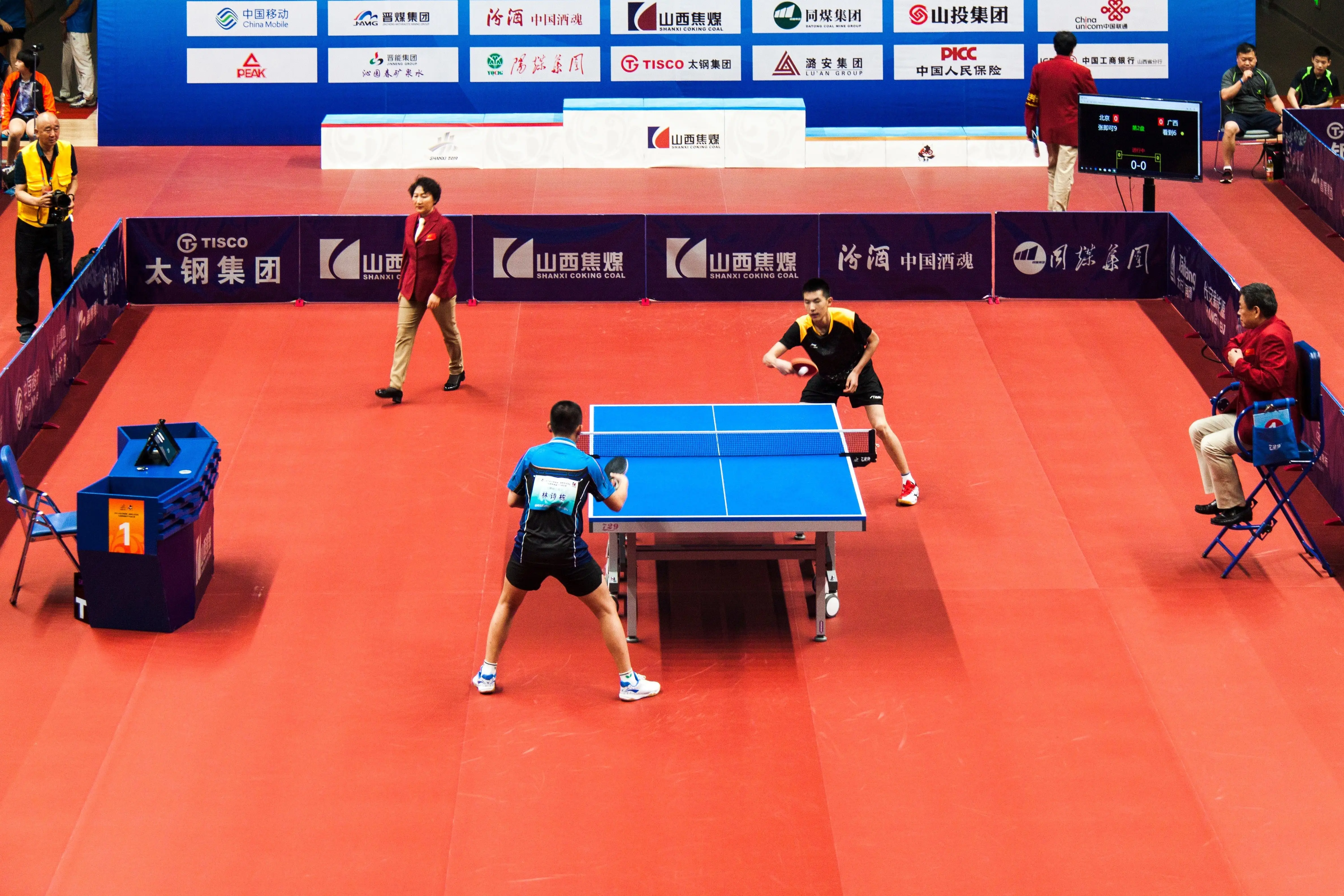 Custom Logo long 729 Friendship handle table tennis racket blade ping pong racket table tennis paddle racquet