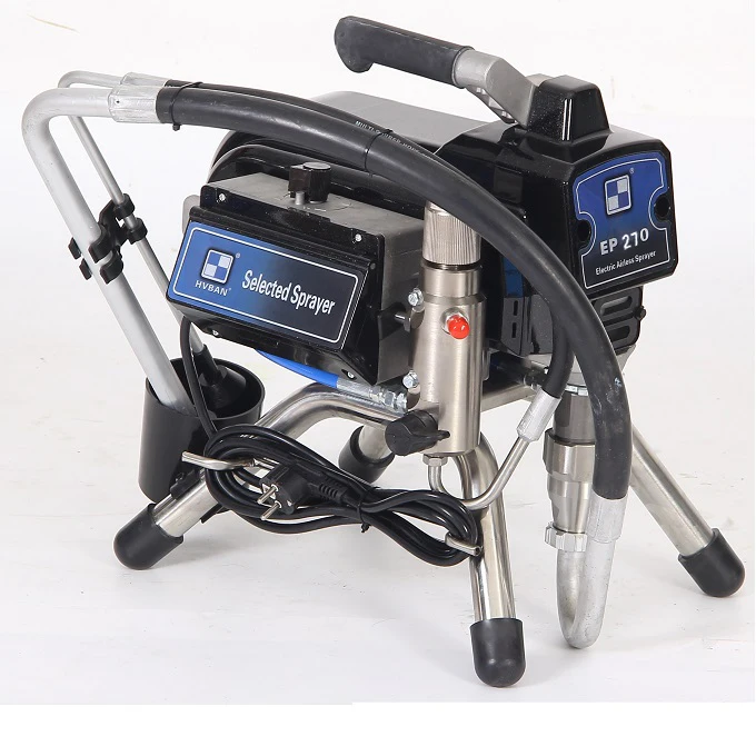 Portable  electric Airless Paint Sprayer equipment putty automatic painting spray piston pump machine HVLP gun