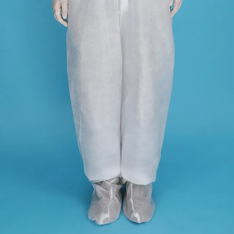 Factory Medical Workclothes Disposable SMS Protective Suite Coverall