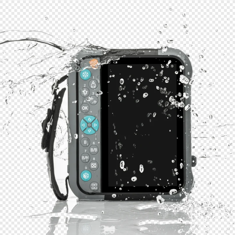 Less than 1kg Fully waterproof IPX5 Pseudo color Multiple channels electrical scanning veterinary ultrasound