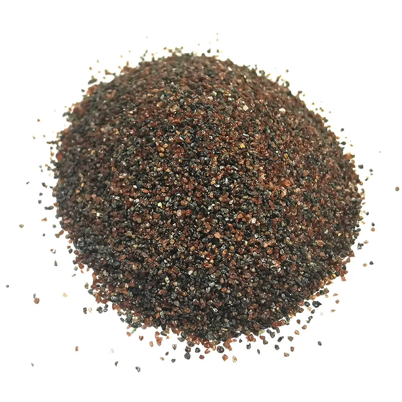 30/60 Mesh garnet high hardness high density abrasive blasting Garnet