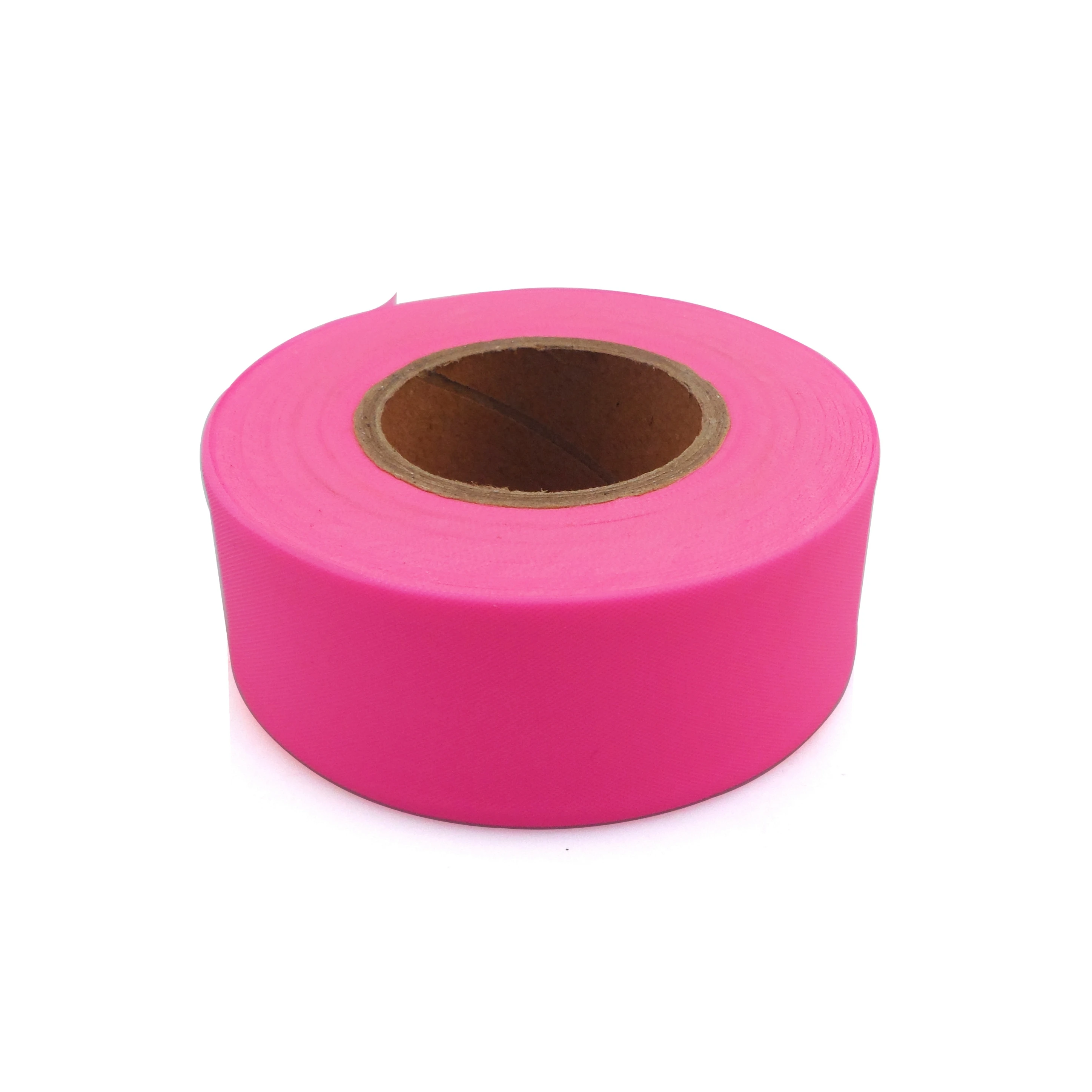 High visible multipurpose Neon Non-adhesive PVC Flagging tape for Surveying Forestry Workplace Hunting Trail