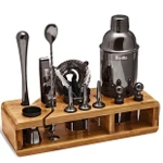 Manufacture supply new arrival custom 25-Piece bartender kit with stand