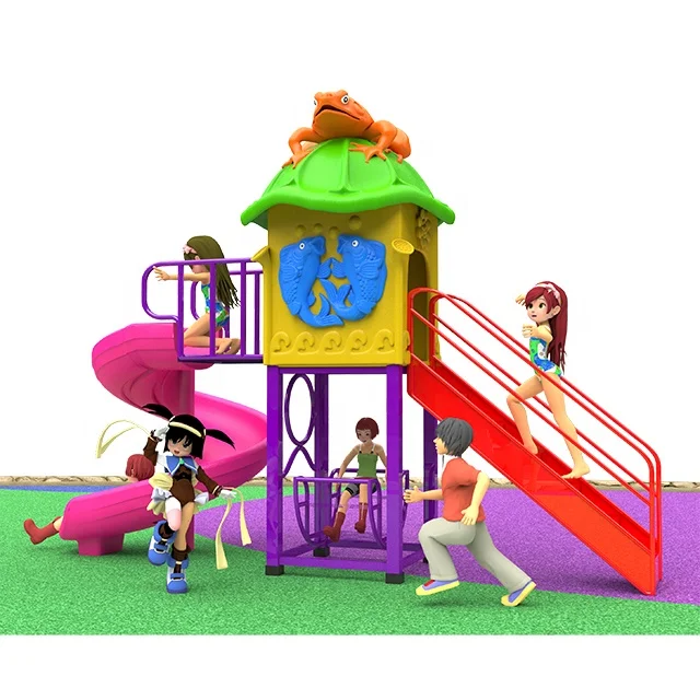 Most popular preschool attractive outdoor slide playground equipment