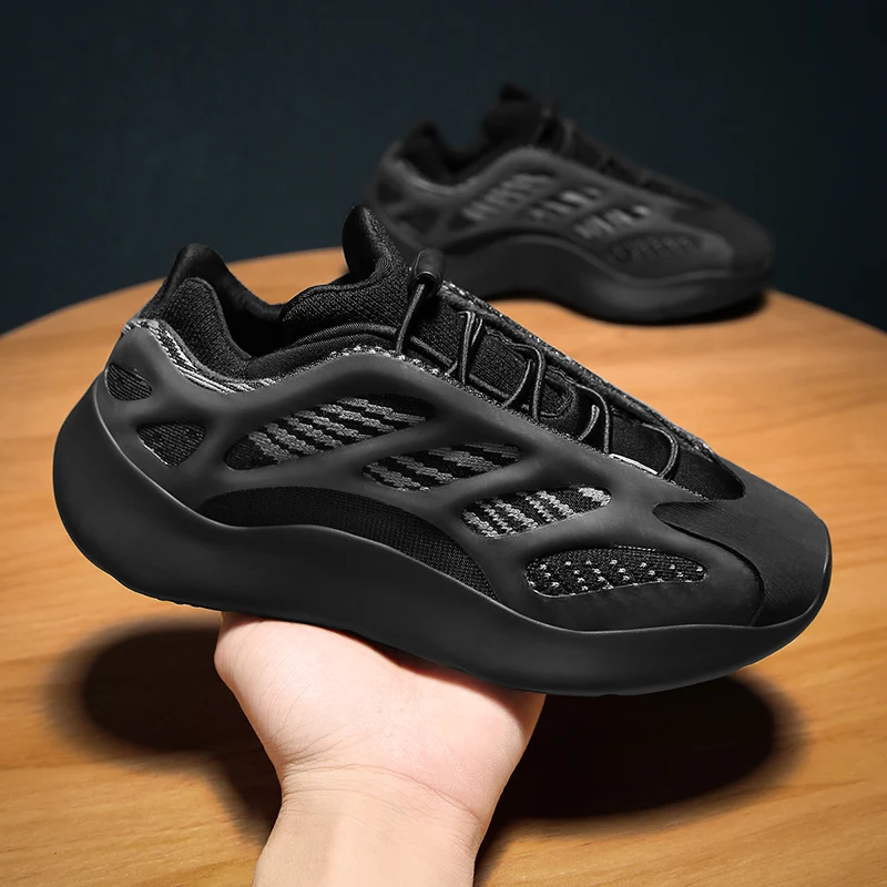 Latest Design Fashion Girls Running Shoes Custom Reflective Original Quality Yeezy 700 v3 Boys Sneakers for Kids