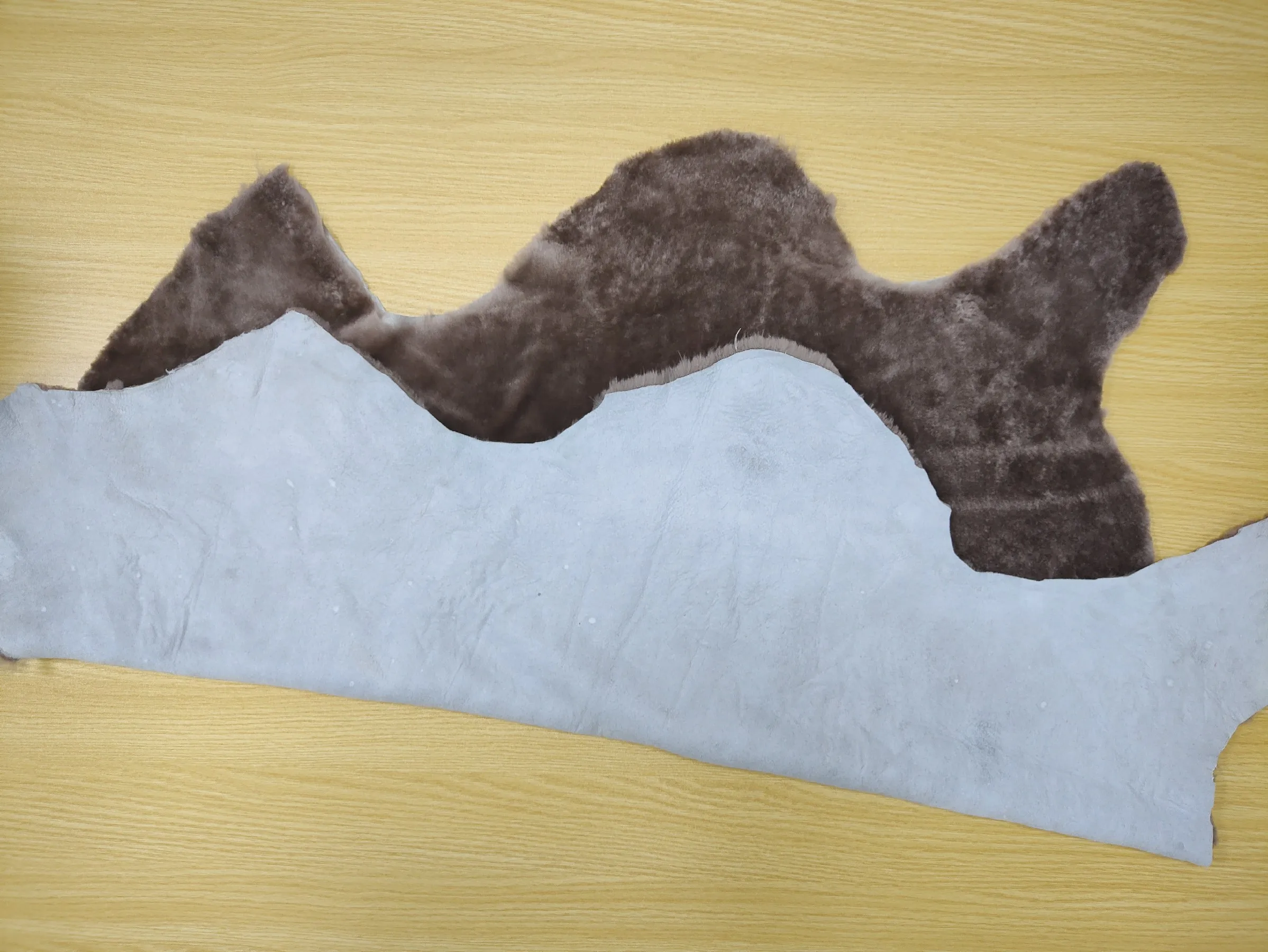 Genuine Sheep Leather Skins Hides Soft fur