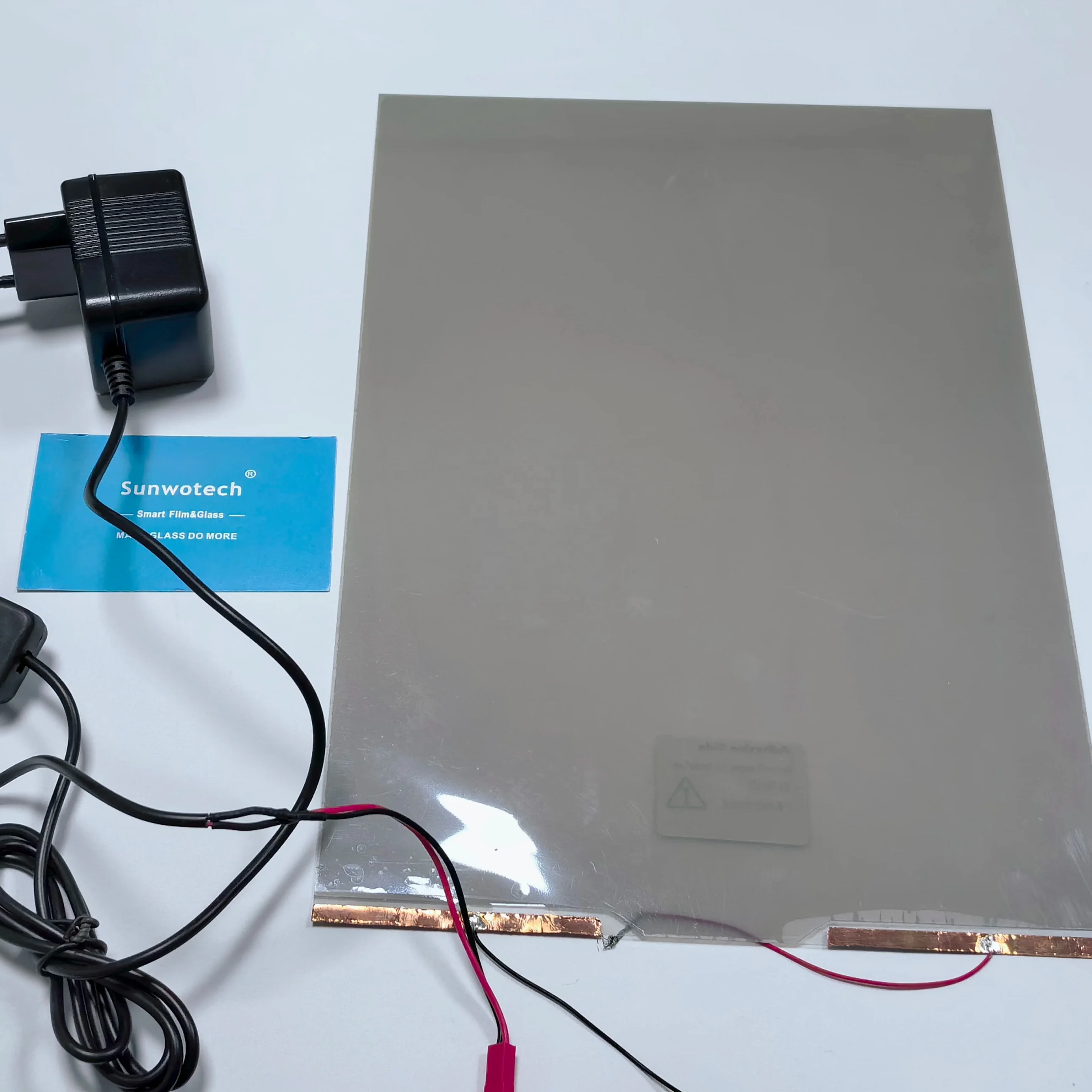 Electric Privacy Switchable PDLC Smart Film Sample Windows Decorative Films for Smart Glass