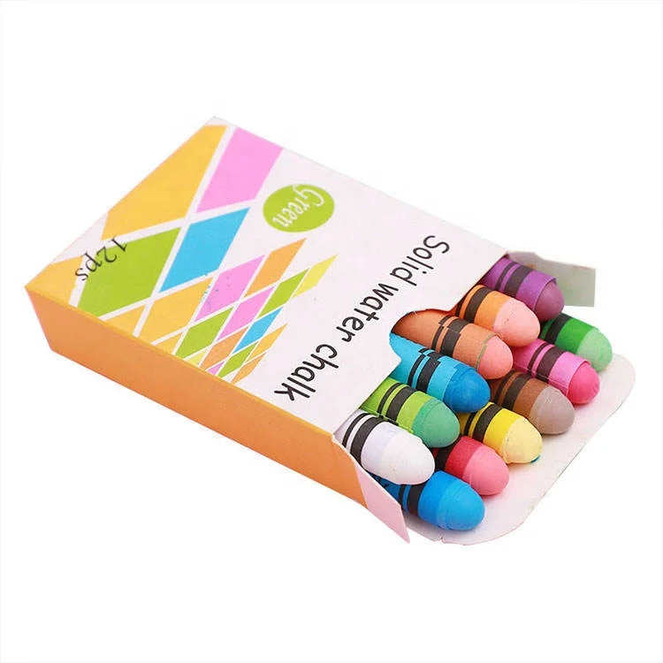 Factory New Design Clean Chalk School Non-toxic Chalk Set With Packaging
