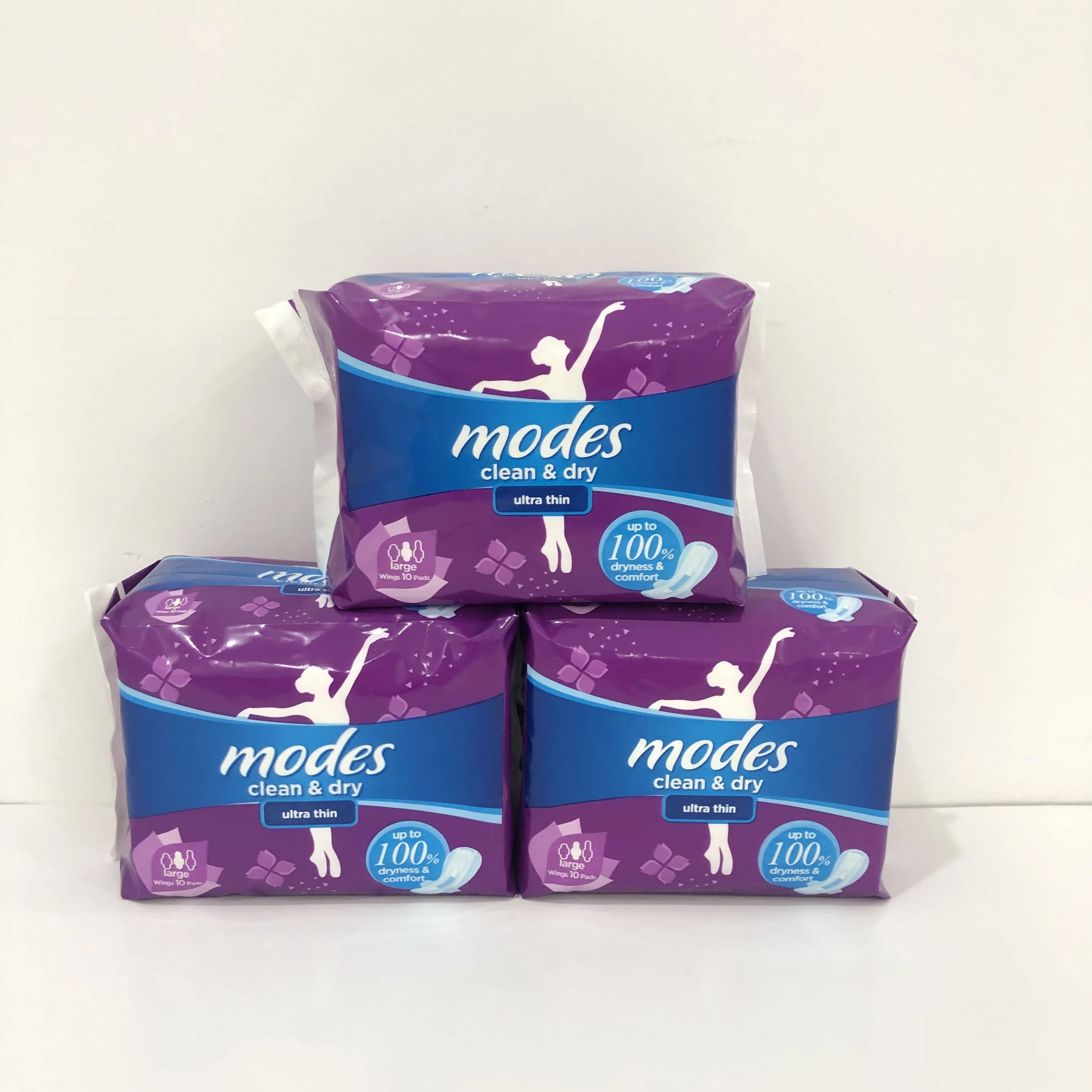 Disposable herbal sanitary pads female sanitary towel  women pad to Kenya