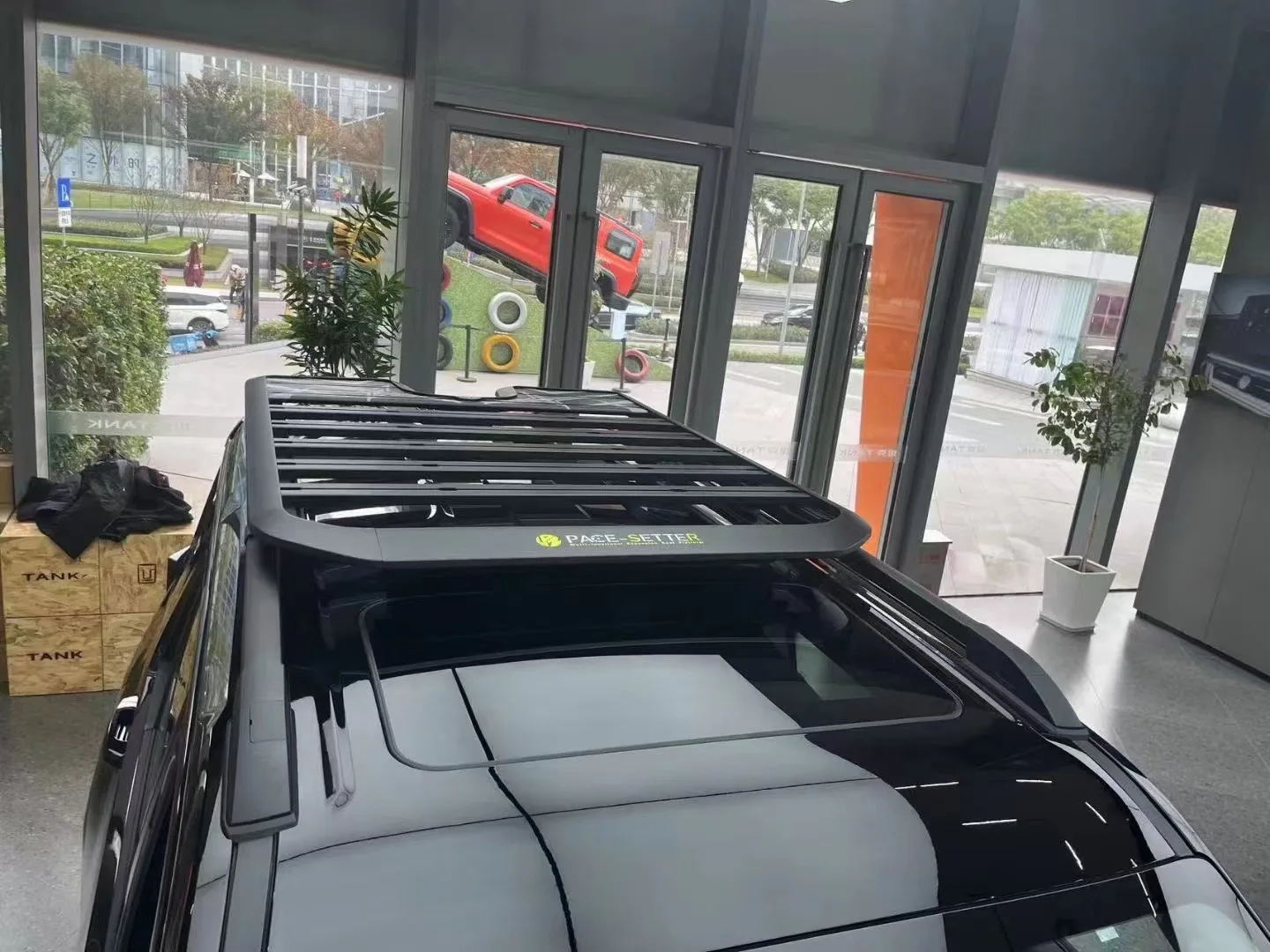 Toyota Hiace Roof Rack Aluminium Land Cruiser Toyota 4runner Tank 300 Roof Rack Bracket Universal  Defender Car Roof Rack